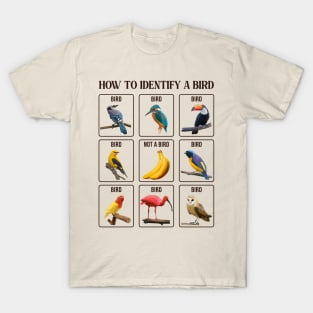 How To Identify A Bird T-Shirt